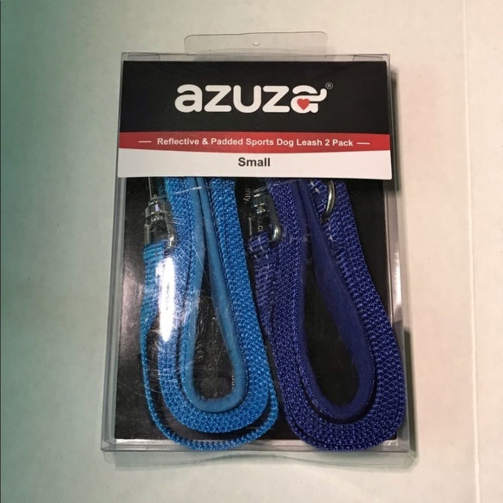Azuza Pack of 2 Small Dog Leashes